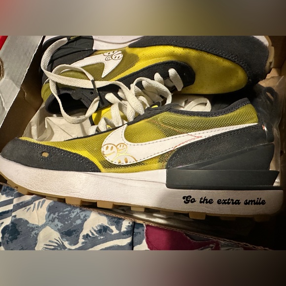 Cute smiley face Nike sneakers “New with box” - Picture 2 of 3